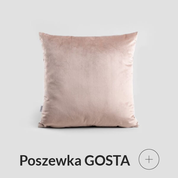 Poszewka dekoracyjna welwetowa ciemnobeżowa