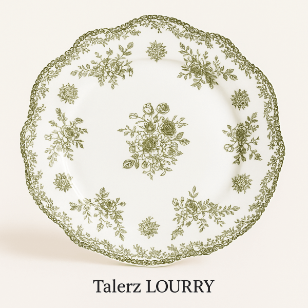talerz porcelanowy obiadowy 27 cm