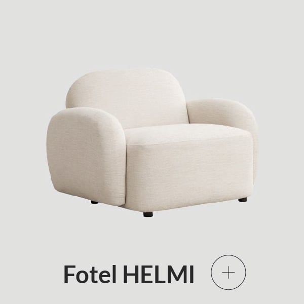 Fotel ecru