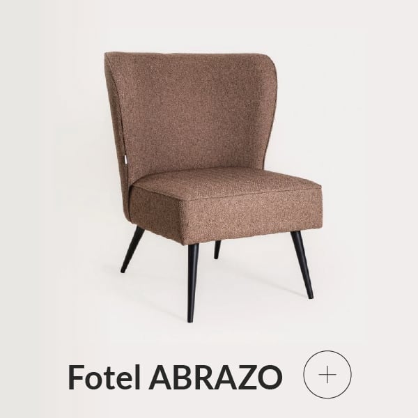 Fotel brązowy