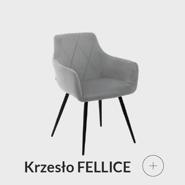 Krzesło welurowe szare pikowane