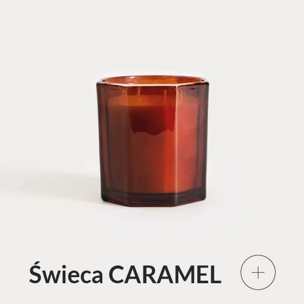 Świeca zapachowa karmelowa