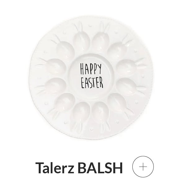 Talerz wielkanocny na jajka