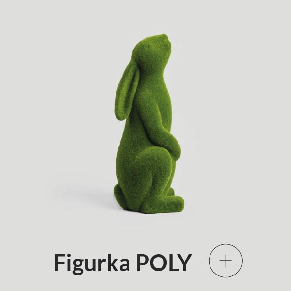 Figurka wielkanocna zajączek