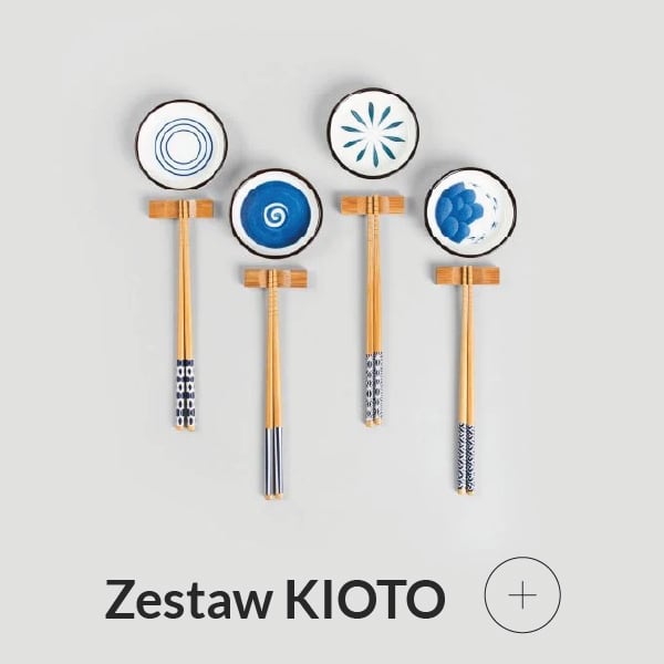 Pałeczki i miseczki do sushi