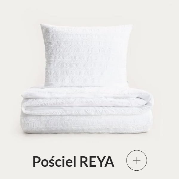 Pościel biała z dekoracyjną teksturą