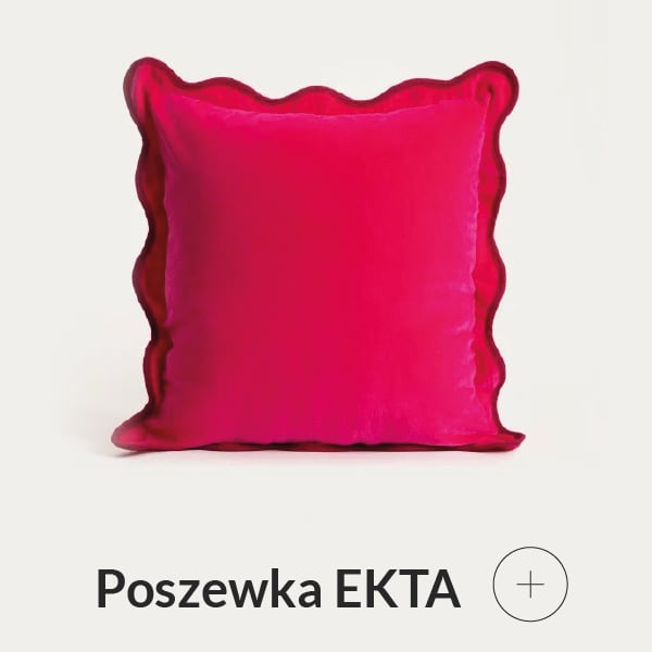Poszewka dekoracyjna aksamitna różowa