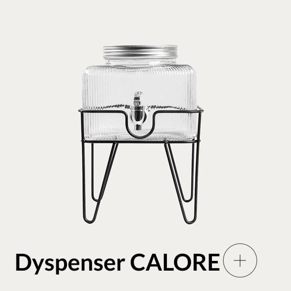 Dyspenser słoik z kranikiem do lemoniady