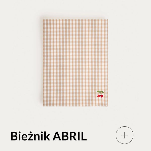 Bieżnik z wisienkami