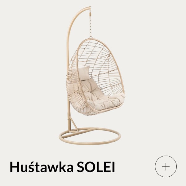 huśtawka kokon na balkon