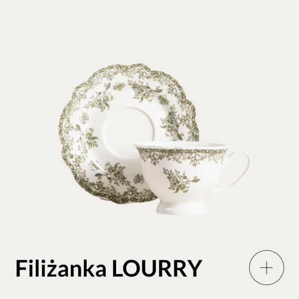 filiżanka ze spodkiem LOURRY