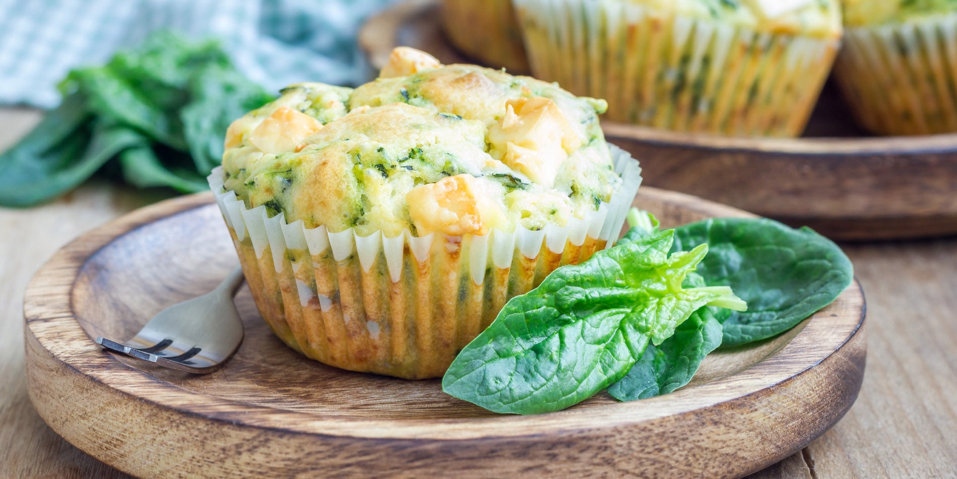 Wytrawne muffinki z serem feta