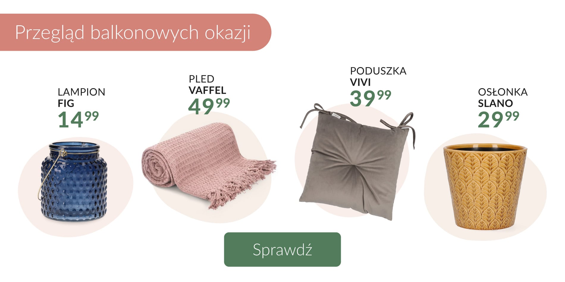 Tekstylia na balkon
