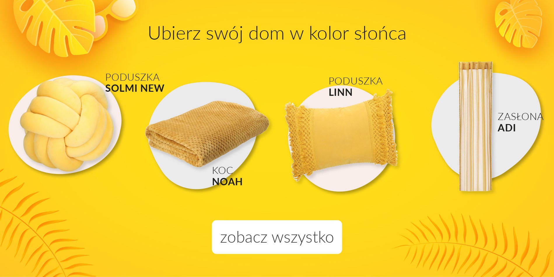 Tekstylia do salonu