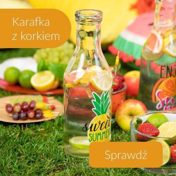 Karafka z ananasem