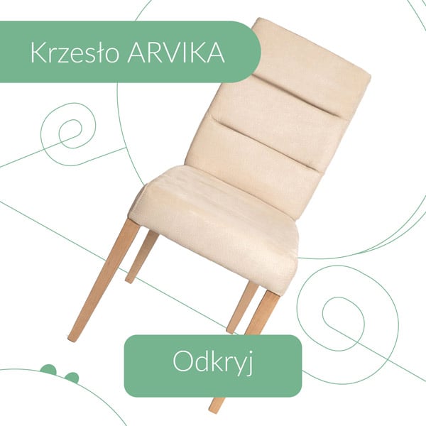 Krzesło Arvika beżowe