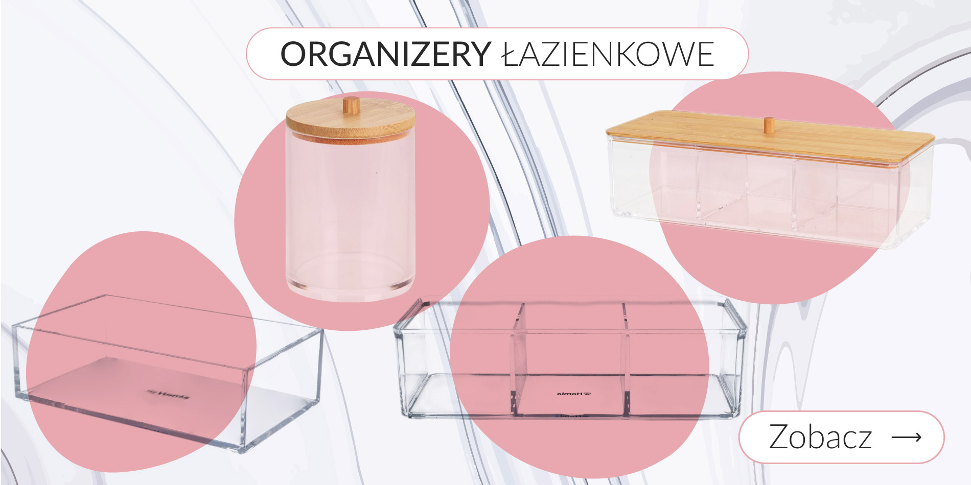 Organizery łazienkowe