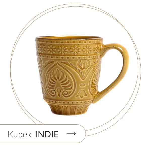 Kubek musztardowy