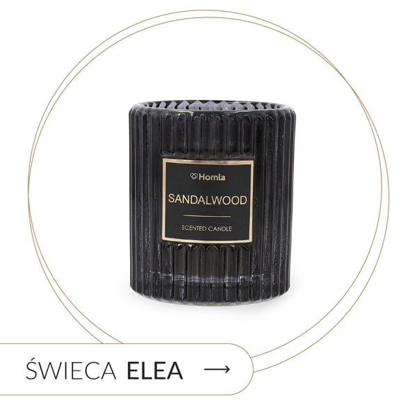 Świeca drzewo sandałowe Elea Sandalwood