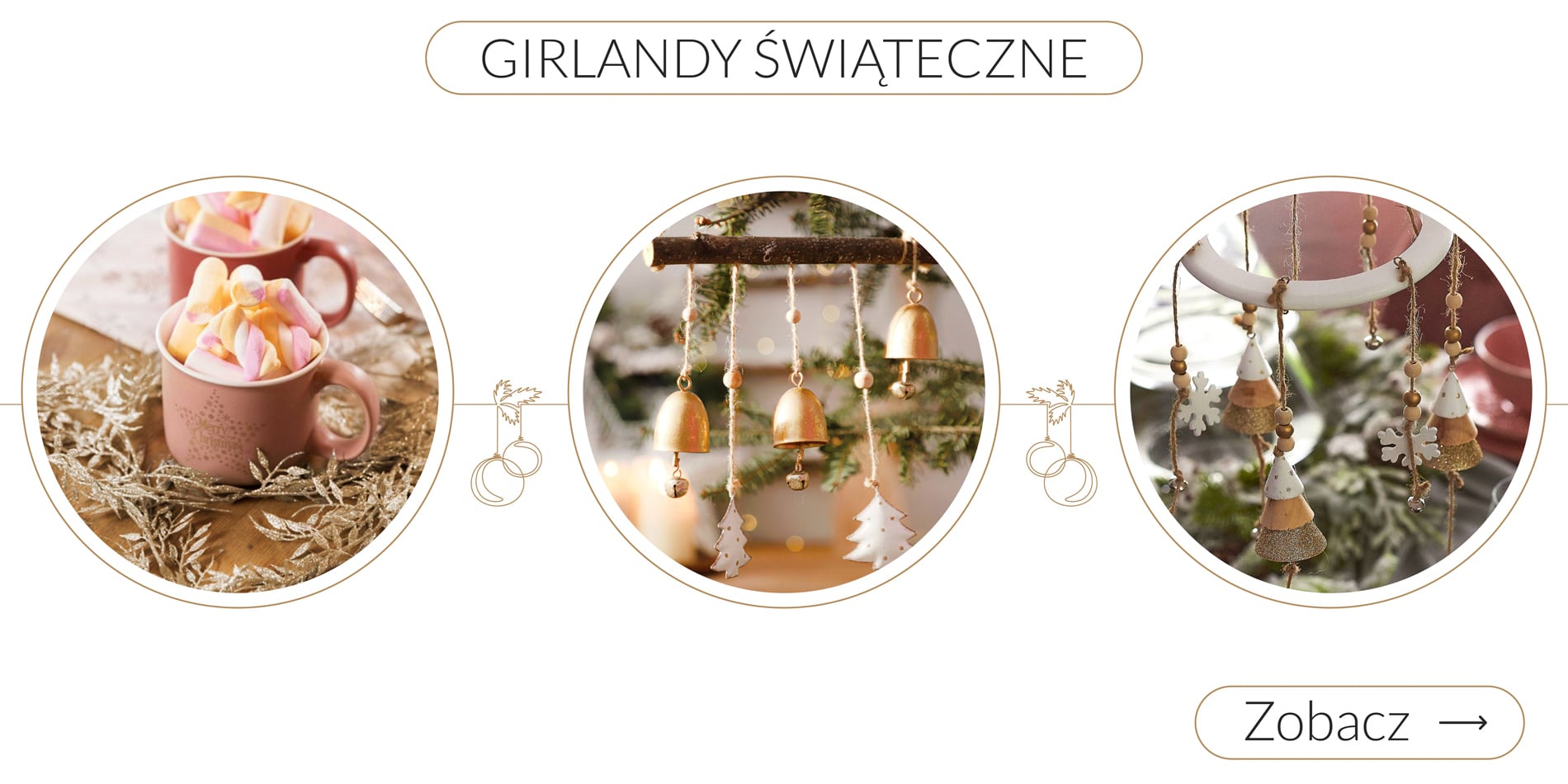 Girlandy świąteczne