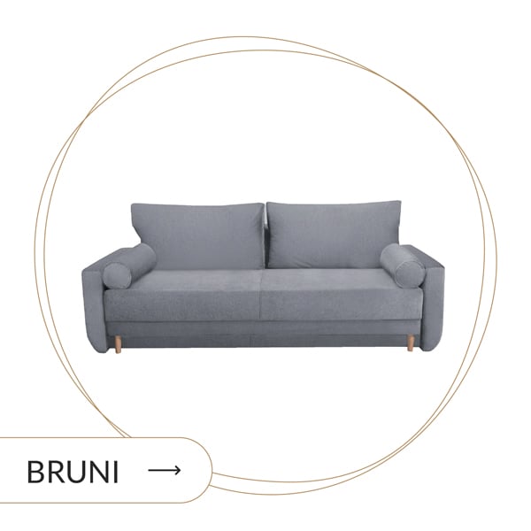 Sofa szara