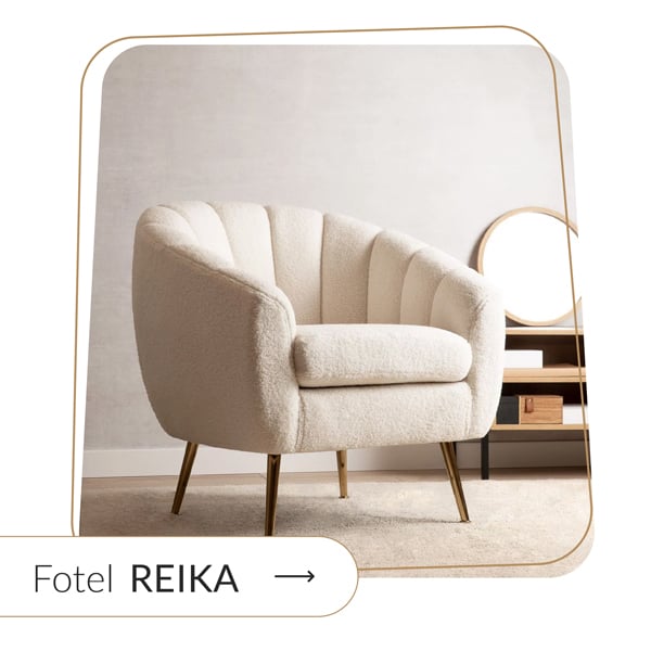 fotel biały