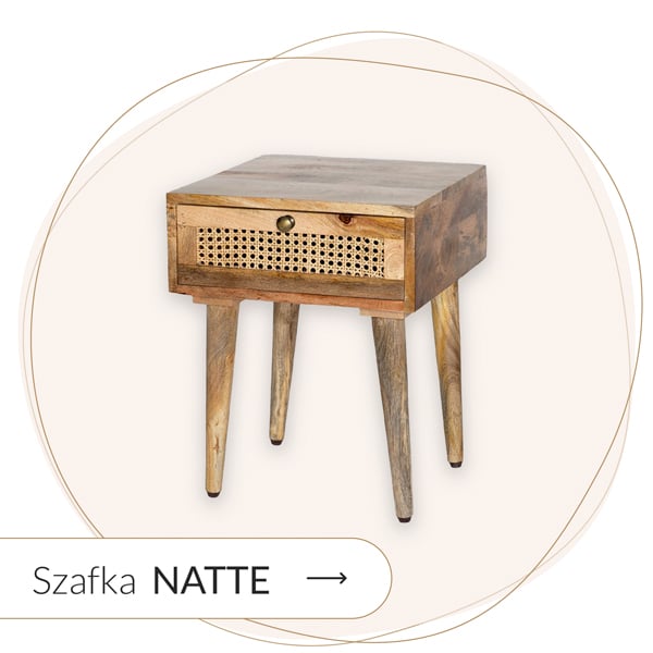 Szafka nocna drewniana