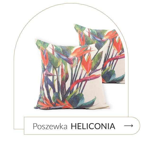 poszewka dekoracyjna w kwiaty
