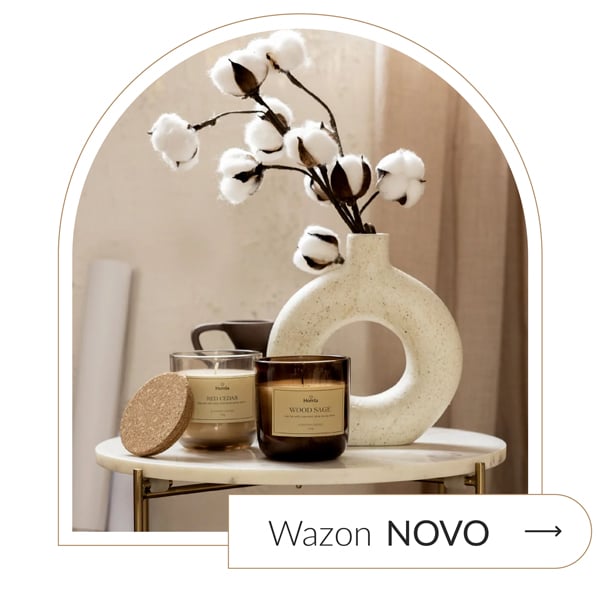 wazon biały