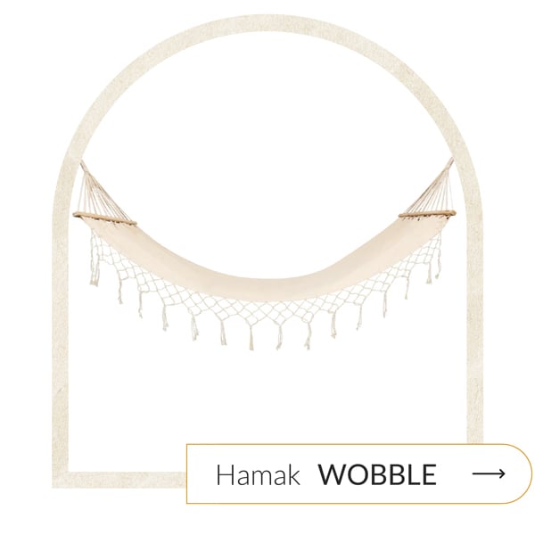 hamak beżowy