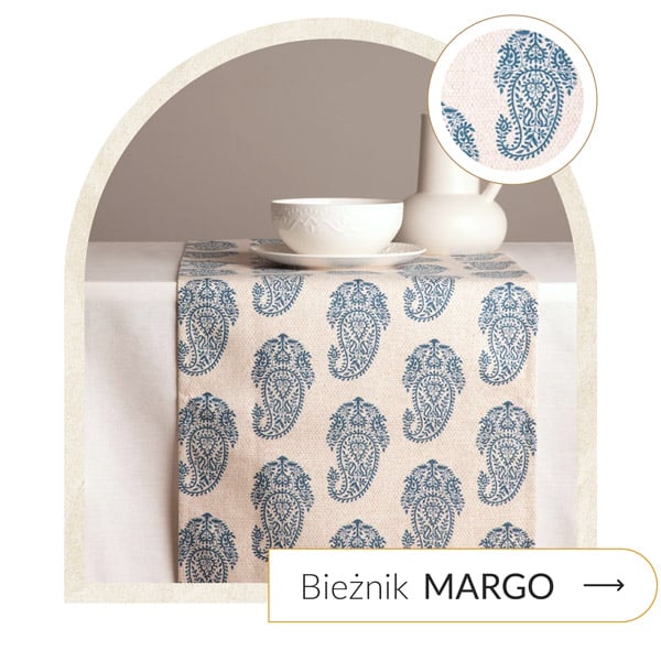 bieżnik w marokańskie wzory