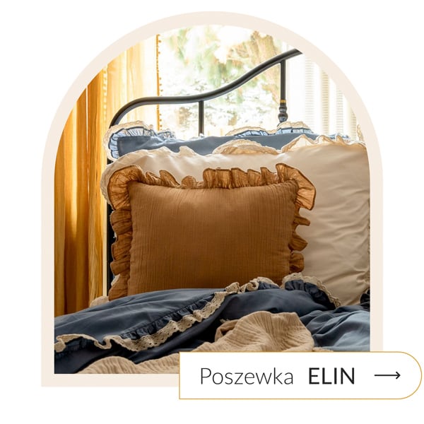 poszewka na poduszkę brązowa