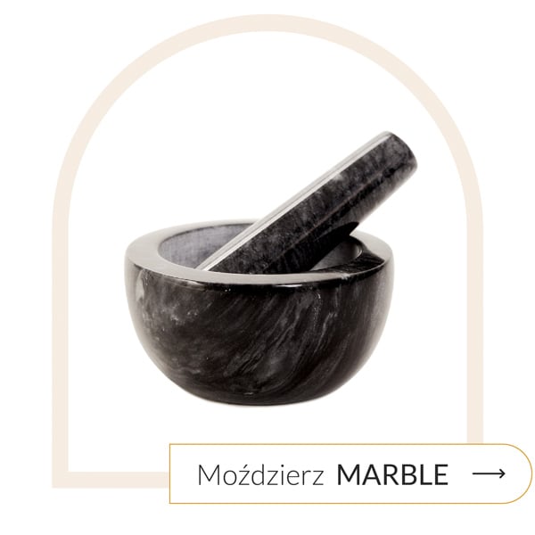 marmurowy moździerz