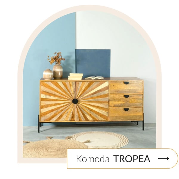 komoda drewniana vintage
