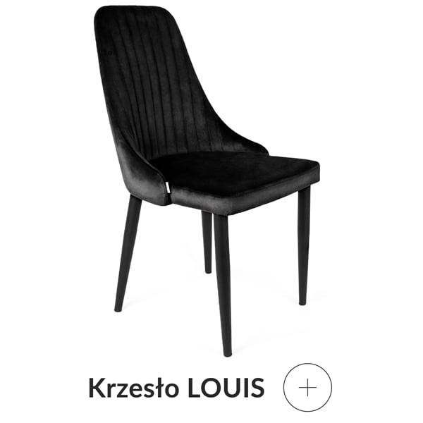 Krzesło czarne