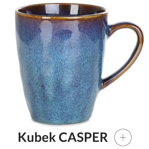 Kubek granatowy