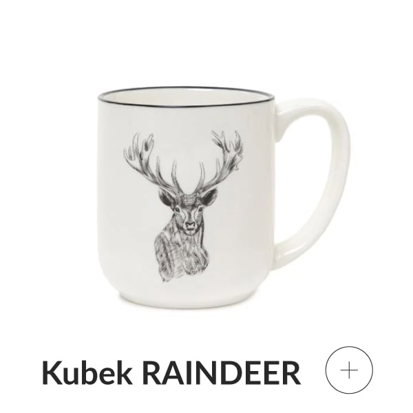 Kubek z jeleniem