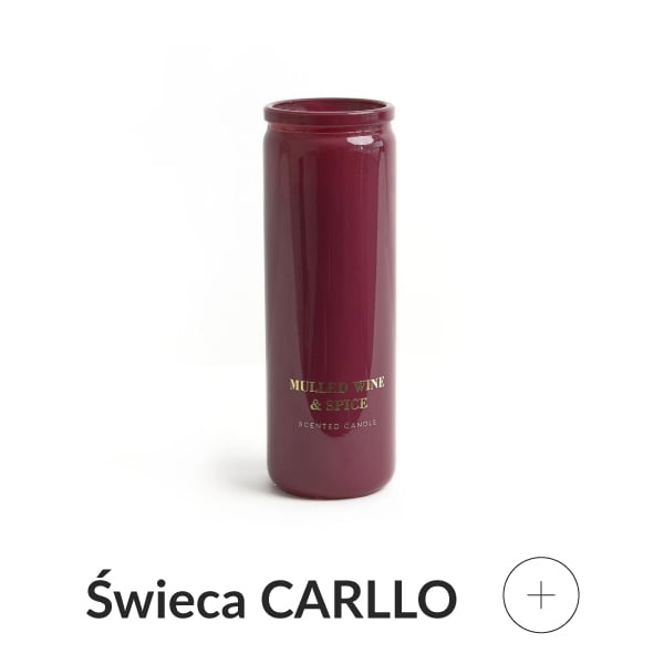Świeca zapachowa wino