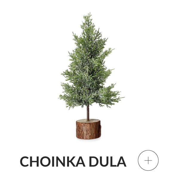 Sztuczna choinka oszroniona
