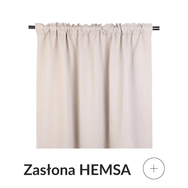 Zasłona zaciemniająca beżowa
