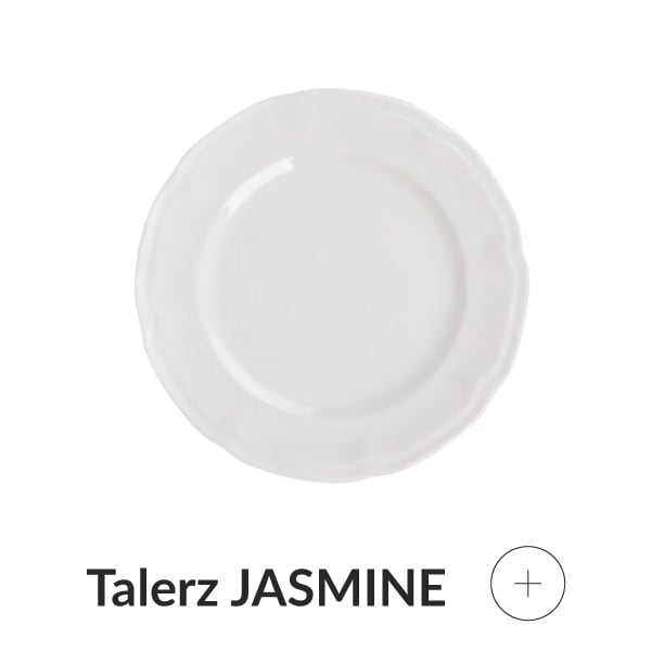 Talerz biały
