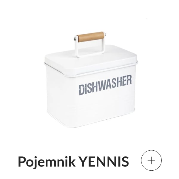 Pojemnik na tabletki do zmywarki