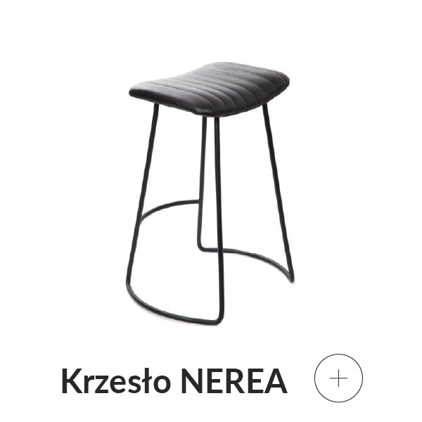 krzesło skórzane czarne