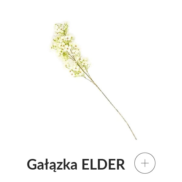 Gałązka sztuczne kwiaty