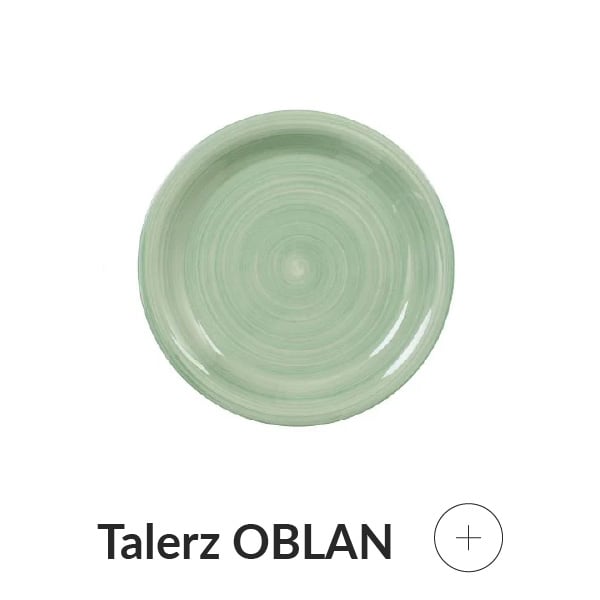 Talerz deserowy pistacjowy