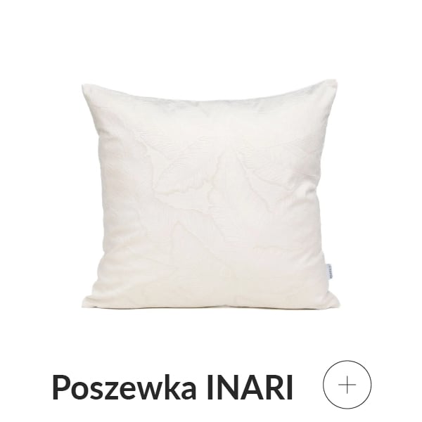 Poszewka dekoracyjna beżowa