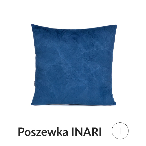 Poszewka dekoracyjna granatowa