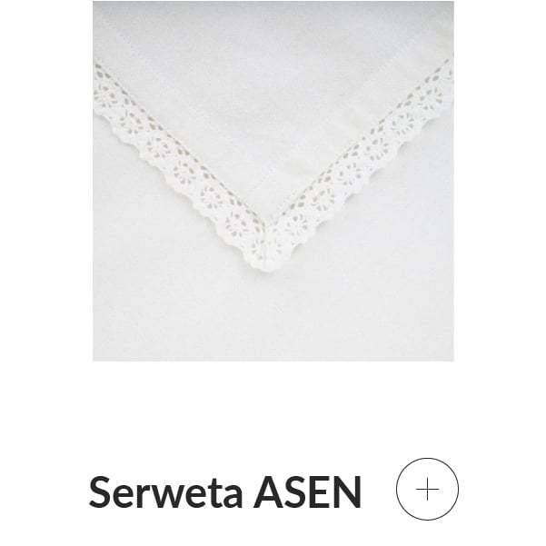 Serweta biała