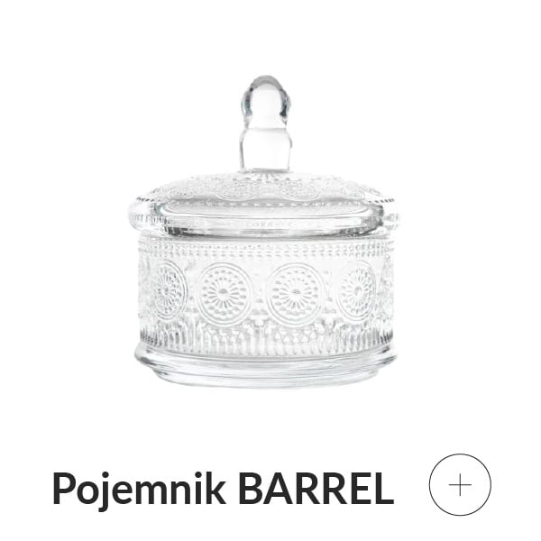 Pojemnik szklany z pokrywką