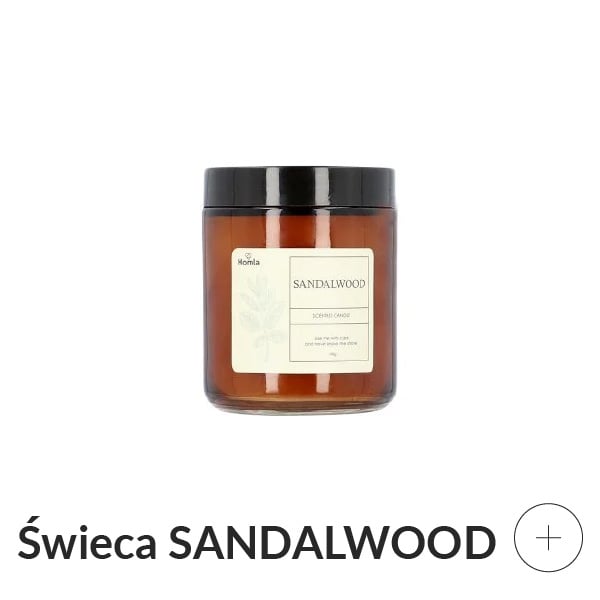 Świeca zapachowa drzewo sandałowe